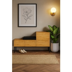 Szafka z Szufladką Drewno Lite Dębowe SZS-4 Rozmiary od 100 cm do 200 cm